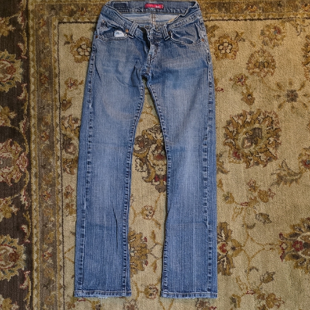 Levi's Blue Straight Leg Jeans Classic Style